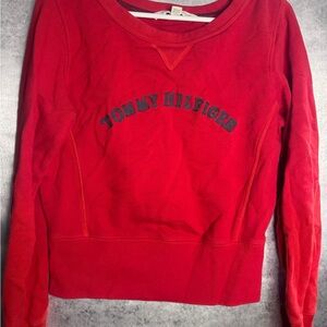 Tommy Hilfiger Bold Red Crewneck